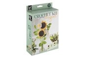 Kreativitet & Hobbyartikler - Creative Craft Group CROCHET KIT Hæklesæt FLOWERS Gul - CR1737/GE