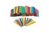 Kreativitet & Hobbyartikler - Colorations - Colored Wooden Popsicle Sticks 500 pcs - CHCTD