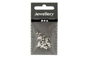Kreativitet & Hobbyartikler - Creativ Company - Calotte Silver Plated 20 pcs. - 601700