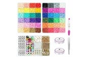 Hobby artikler - Pro Arona Smykkesæt - Heishi & Charms Perler - 12000 stk - 7110-4