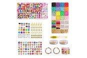 Hobby artikler - Pro Fimo Smykkesæt - Heishi & Charms Perler - 4500 stk - 7110-2