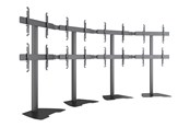 Vægbeslag, AV-Beslag & AV-Møbler - Multibrackets M Pro Series mounting kit - for 4x2 video wall - micro adjustable arms - black - Maks 240 kg - Maks størrelse 65" - 7350022731080