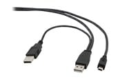 USB kabel - Gembird CCP-USB22-AM5P-3 - USB cable - mini-USB Type B to USB - 90 cm - CCP-USB22-AM5P-3