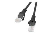 Netværkskabel - Lanberg patch cable - 3 m - black RAL 9004 - Sort - 3m - PCU5-10CC-0300-BK