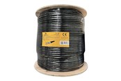 Netværkskabel - Gembird Cablexpert bulk cable - 305 m - black - Sort - 305m - FPC-6004GE-SO-OUT