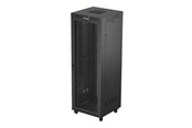 Rack skabe - Lanberg FF01 series - rack - 800 x 800 flat pack with mesh door LCD - 47U - FF01-8847-23BL
