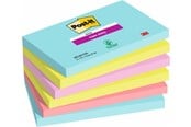 Blokke, Formularer & Notesbøger - 3M Post-it Super-Sticky Notes 76 x 127 mm 90 Sheets (Cosmic) - 3M7100095122
