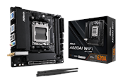 Bundkort - ASRock A620AI WiFi Bundkort - AMD A620A - AMD AM5 socket - DDR5 RAM - Mini-ITX - 90-MXBT50-A0UAYZ