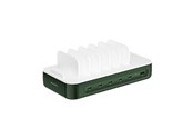 Mobil - Adaptere & Opladere - 4smarts Charging station Team 100W 1x USB-A port 5x USB-C ports includes 6 cables green - 541282