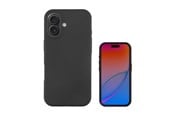 Mobil - Covers & Cases - 4smarts iPhone 17 Silicone Case Cupertino MagSafe compatible black - 541568