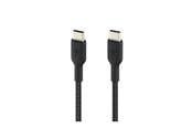 USB kabel - Belkin BoostCharge - USB-C cable - 24 pin USB-C to 24 pin USB-C - 2 m - CAB004BT2MBK