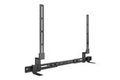 Vægbeslag, AV-Beslag & AV-Møbler - Multibrackets M mounting kit - integrated - for sound bar - universal with clamp - black - Maks 10 kg - Maks størrelse 86" - 7350073730117