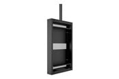 Vægbeslag, AV-Beslag & AV-Møbler - Multibrackets M Pro Series stand - landscape/portrait low-profile - for digital signage display - anti corrosion anti theft - black RAL 9005 - Maks 55 kg - Maks størrelse 46" - 7350105219948