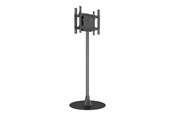 Vægbeslag, AV-Beslag & AV-Møbler - Multibrackets M Pro Series stand - modular - for 2 LCD displays - single pole floorbase round B2B - black - Maks 100 kg - Maks størrelse 65" - 7350105219115