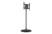 Vægbeslag, AV-Beslag & AV-Møbler - Multibrackets M Pro Series stand - modular - for LCD display - single pole round floor base - black - Maks 50 kg - Maks størrelse 65" - 7350105219092