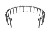 Vægbeslag, AV-Beslag & AV-Møbler - Multibrackets M Pro Series MBFC20X1U - Maks 300 kg - Maks størrelse 65" - 7350105219818