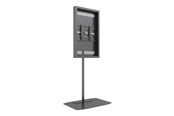Vægbeslag, AV-Beslag & AV-Møbler - Multibrackets M Pro Series stand - single pole enclosure - black - Maks 50 kg - Maks størrelse 46" - 7350105219771