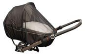 Baby Udstyr - Anne & Mikael Mosquito net for stroller or pram black - 202111