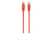 Netværkskabel - Gembird patch cable - 1 m - red - Rød - 1m - PP12-1M/R