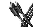 USB kabel - AXAGON BUMM3-CM10AB - USB-C cable - 24 pin USB-C to Micro-USB Type B - BUMM3-CM10AB