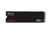 SSD - SANDISK SSD PLUS - 500GB - PCIe 3.0 - M.2 2280 - SDSSDA3N-500G-G26