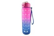 Køkkentilbehør - Studio 100 K3 Motivational Drinking Bottle 1L - MEK3B2001650