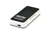 Hukommelseskort - adapter og kortlæser - AXAGON All-in-One USB 2.0 MINI Card Reader/Writer - CRE-X1