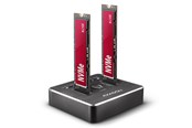 Harddisk - tilbehør - AXAGON CloneMaster USB-C 10 Gbps Dual NVMe M.2 SSD Dock - ADSA-M2C
