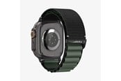 Smartwatch - Tilbehør - Spigen Fabric Band (hook) - black green - Apple Watch 49mm/46mm/45mm/44mm - AMP10223