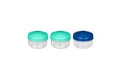 Køkkentilbehør - Sistema Mini Bites To Go 3 Pack - 130ml - 21467NW-T