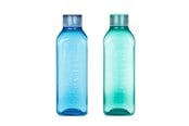 Køkkentilbehør - Sistema 1L Square Bottle 2 Pack - 82024