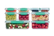 Køkkentilbehør - Sistema 18 Piece PackTeal - 82035