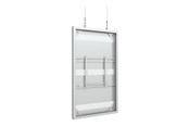 Vægbeslag, AV-Beslag & AV-Møbler - Multibrackets M Pro Series enclosure - for digital signage panel - slim medium - white - Maks 40 kg - Maks størrelse 65" - 7340234810376