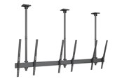 Vægbeslag, AV-Beslag & AV-Møbler - Multibrackets M Pro Series mounting kit - single side - for 3 LCD displays - black - Maks 30 kg - Maks størrelse 75" - 7350022738911