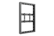 Vægbeslag, AV-Beslag & AV-Møbler - Multibrackets M Pro Series enclosure - low profile - for flat panel - black (RAL 9005) - Maks 25 kg - Maks størrelse 46" - 7340234811960