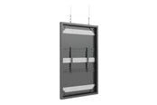 Vægbeslag, AV-Beslag & AV-Møbler - Multibrackets M Pro Series enclosure - for digital signage panel - slim medium - black RAL 9005 - Maks 40 kg - Maks størrelse 65" - 7340234810369