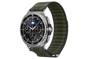 Smartwatch - Tilbehør - Spigen Fabric Band (hook-and-loop) - green - Samsung Galaxy Watch 8 46mm/44mm/40mm - AMP10154