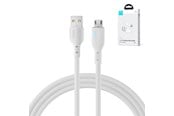 USB kabel - Joyroom Premium Series A13 USB-A / micro USB 2.4A 2m Cable - White - S-UM018A13W2