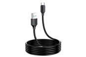 USB kabel - Joyroom  Long-Lasting Series A9 USB-A / USB-C 3A cable 2m - black - S-UC027A9 2m black