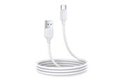 USB kabel - Joyroom Long-Lasting Series A9 USB-A / USB-C 3A cable 1m - white - S-UC027A9 1m white