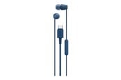 Hovedtelefoner/headset - Sony IER-EX15C - USB-C - Blue - IEREX15CL.CE7