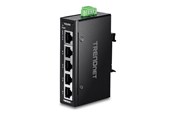 Switch - TRENDnet TI-ELC50 - Version V1 - switch - industrial mini - 5 ports - TAA Compliant - TI-ELC50