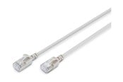 Netværkskabel - DIGITUS patch cable - grey - Grå - 10m - DK-1632-A-100S