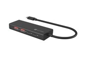 USB hub - ICY BOX IB-HUB1436-CPD USB hub - 4 ports - Sort - IB-HUB1436-CPD