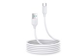 USB kabel - Joyroom Long-Lasting Series A9 USB-A / USB-C 3A cable 2m - white - S-UC027A9 2m white