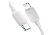 USB kabel - Joyroom Multi-Color Series A14 USB-C / Lightning 30W cable 1.2 m - white - S-CL020A111W