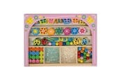 Kreativt Legetøj - Jono Toys Lena Wooden Beads Party Beads - 32023