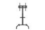 Vægbeslag, AV-Beslag & AV-Møbler - Gembird TV floor stand with caster wheels (tilt) 60" - 100" - Maks 120 kg - Maks størrelse 100" - TVS-100T-03