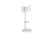Vægbeslag, AV-Beslag & AV-Møbler - Gembird TV floor stand 37" - 86" white - Maks 50 g - Maks størrelse 86" - TVS-86TR-01-W