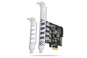 Controller - AXAGON SuperSpeed 4 × USB-A 5 Gbps External Ports PCIe Card - PCEU-43RS